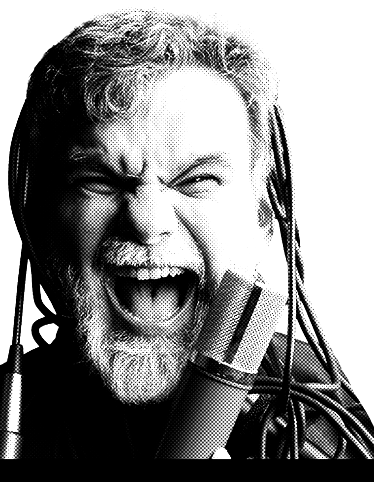 Retrato de Serjoca em preto e branco